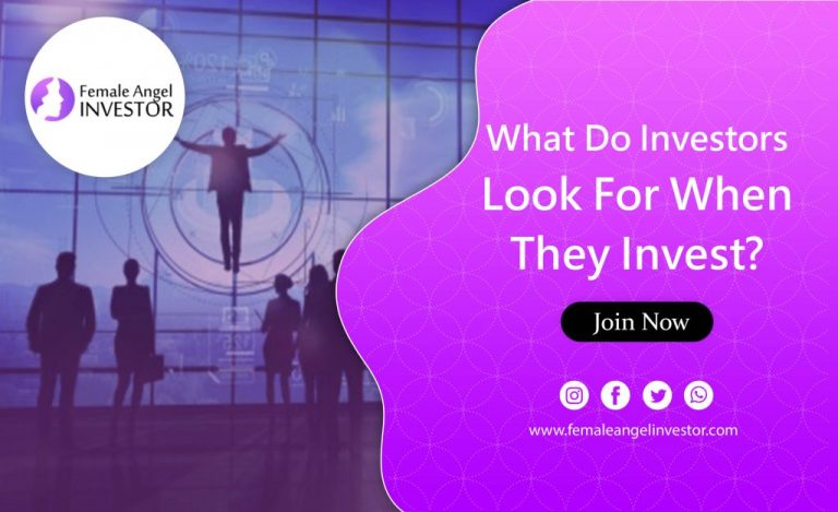 What Do Investors Look For When They Invest?
